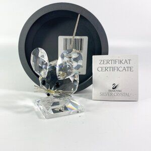 Swarovski Large 3.25 inch Mouse 7631 NR 050 000wih Box & CoA